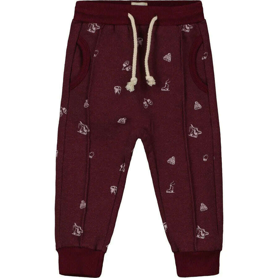 Jona Pants - Burgundy Skates