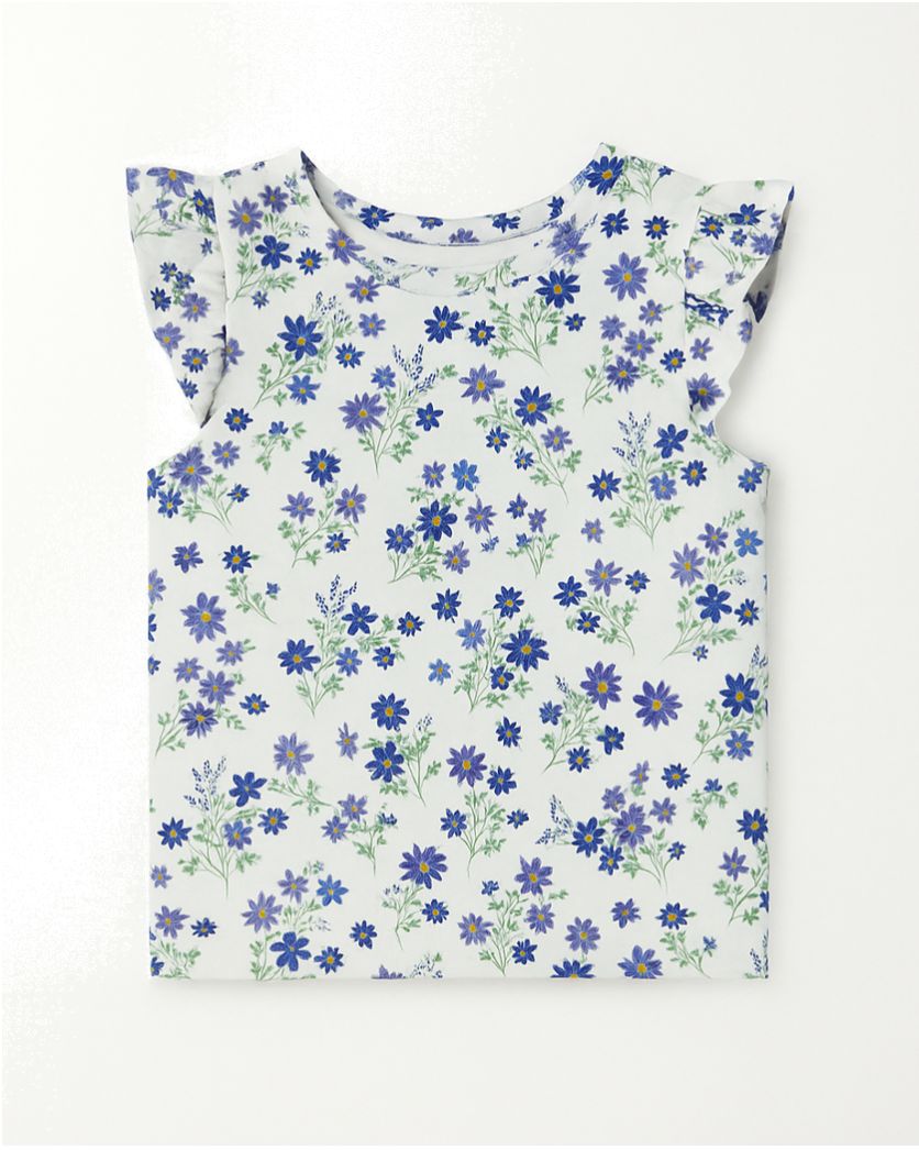 Nola T-Shirt - Lavender Floral