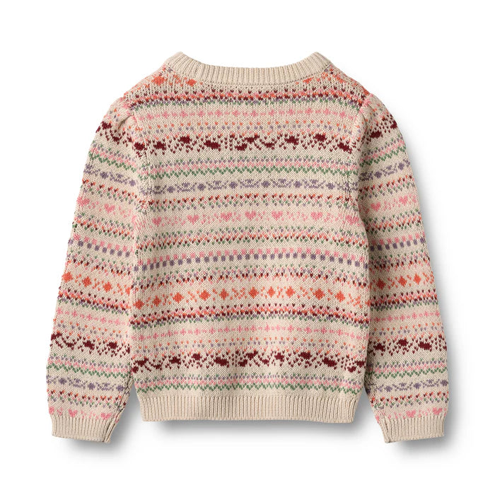 Jacquard Pullover Olga