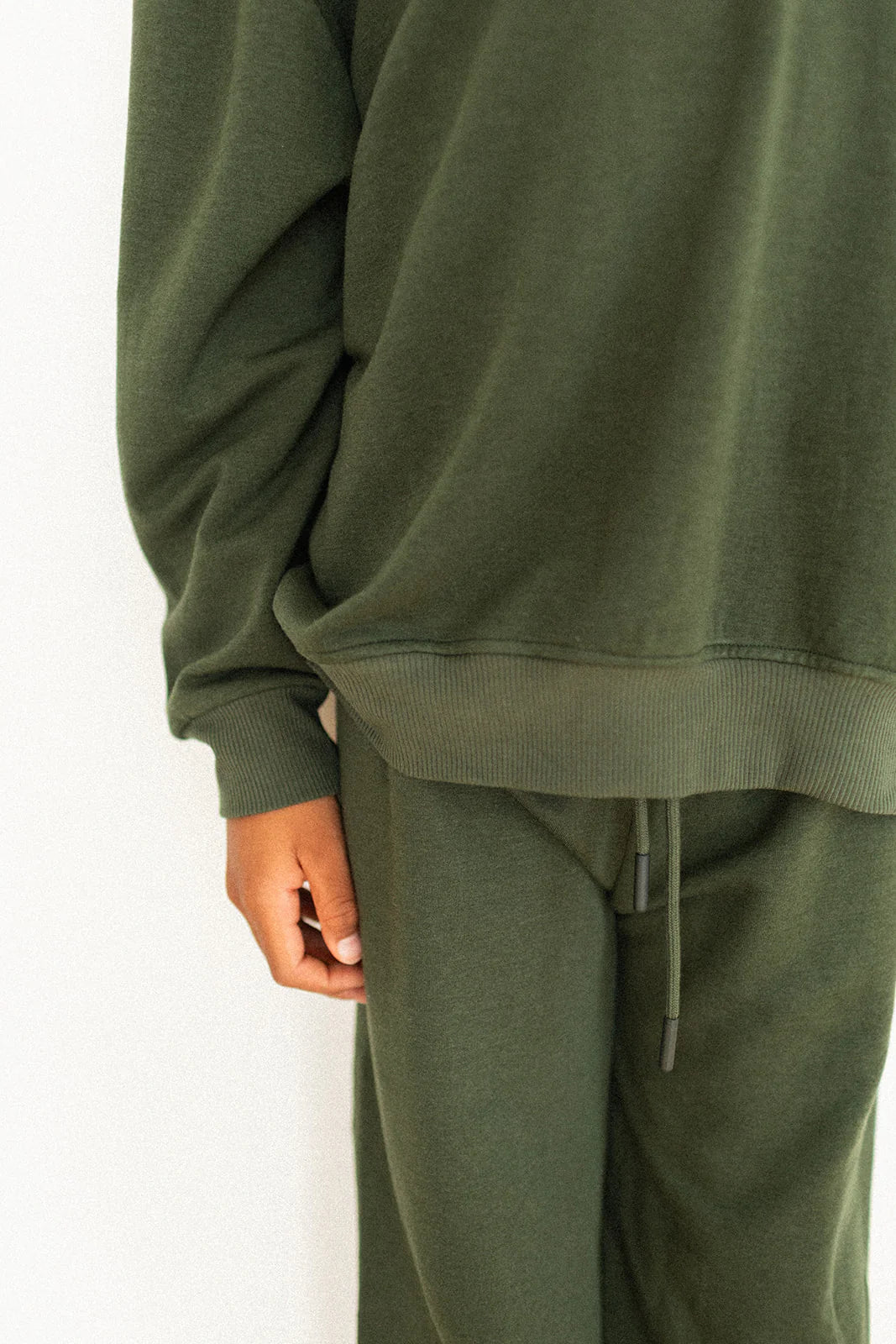 Youth Fleece Sweatpants - Cedar Grove & Rose Hip