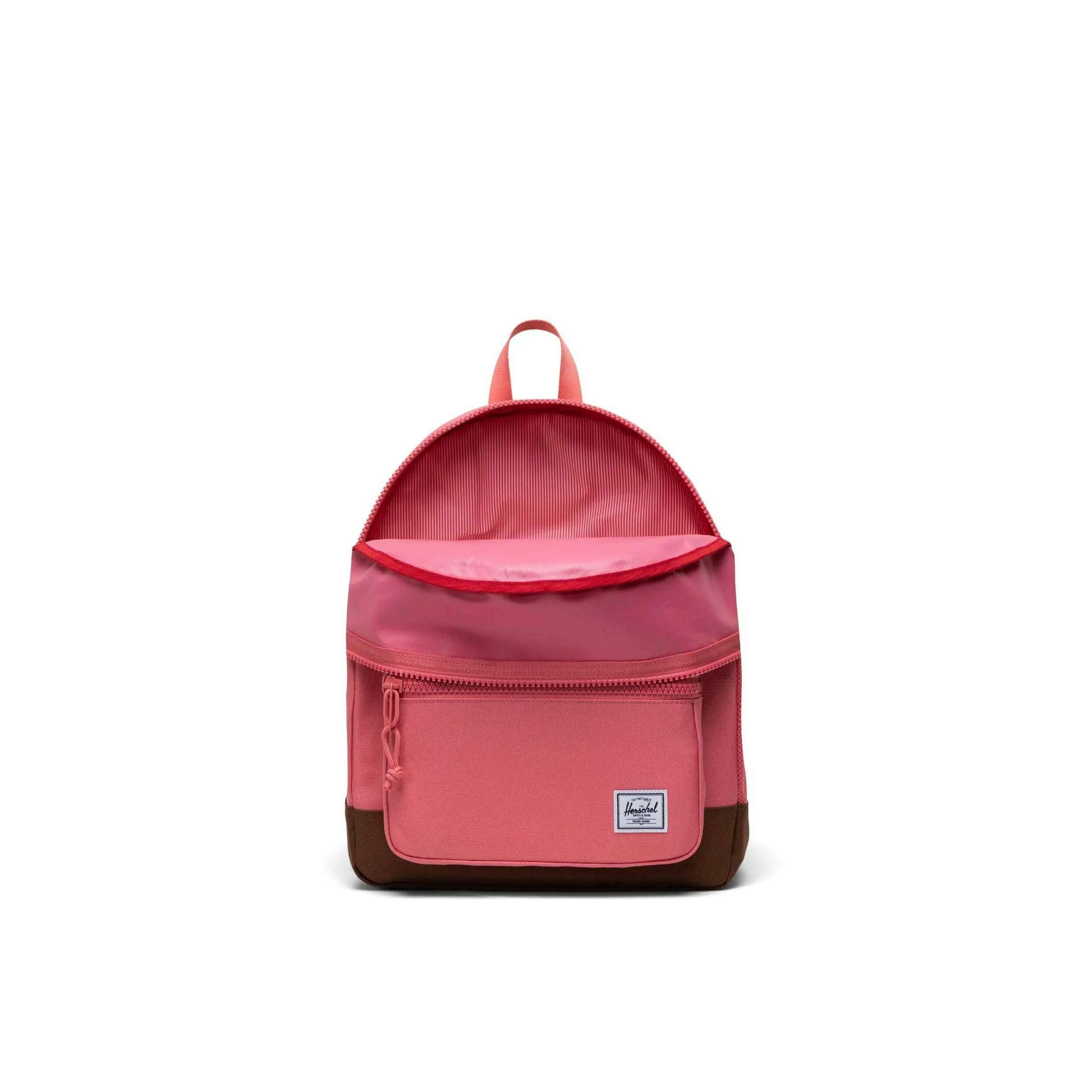 Heritage Youth Backpack - Tea Rose/Saddle Brown