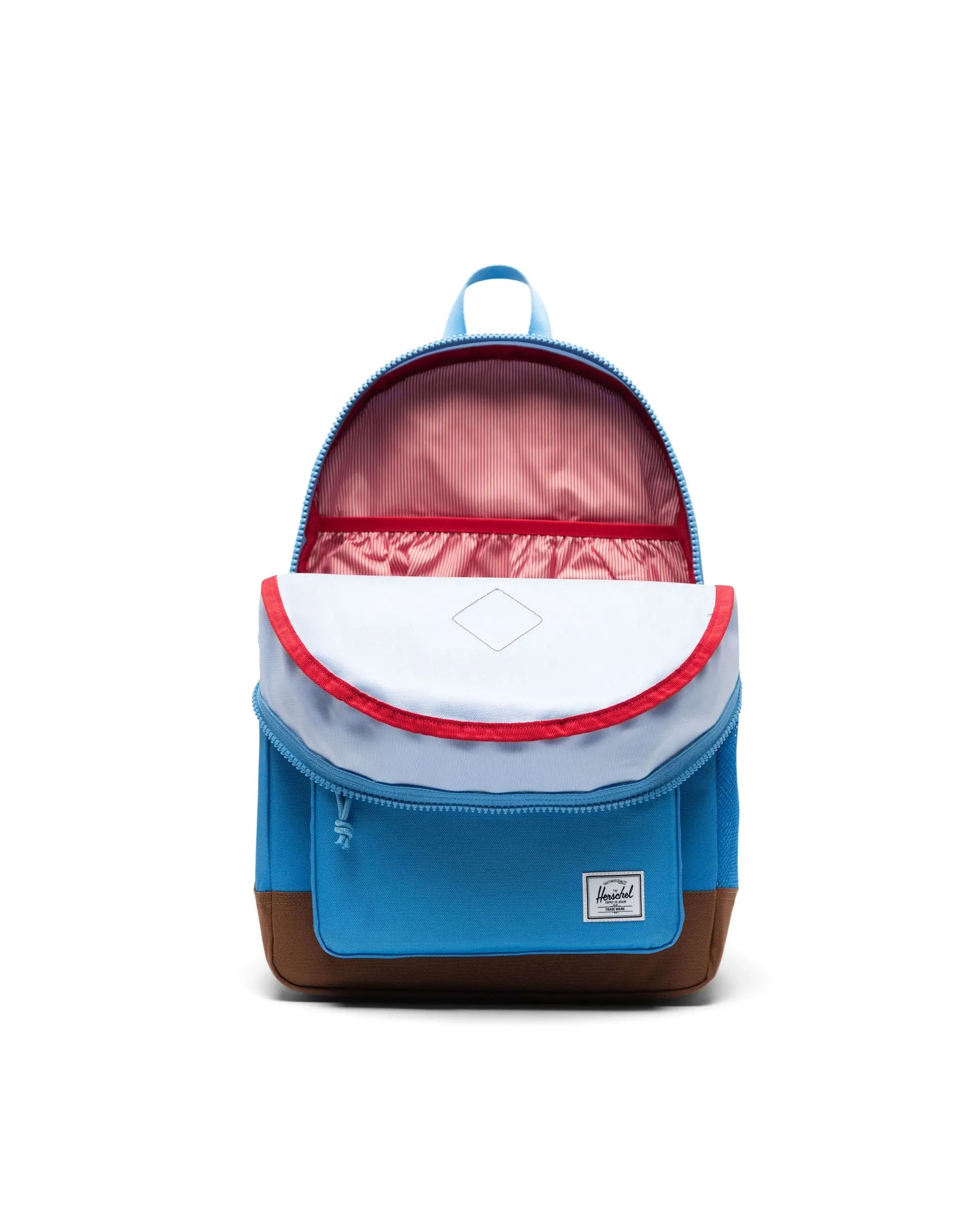 Herschel Heritage Backpack - Youth - Azure Blue/Saddle Brown