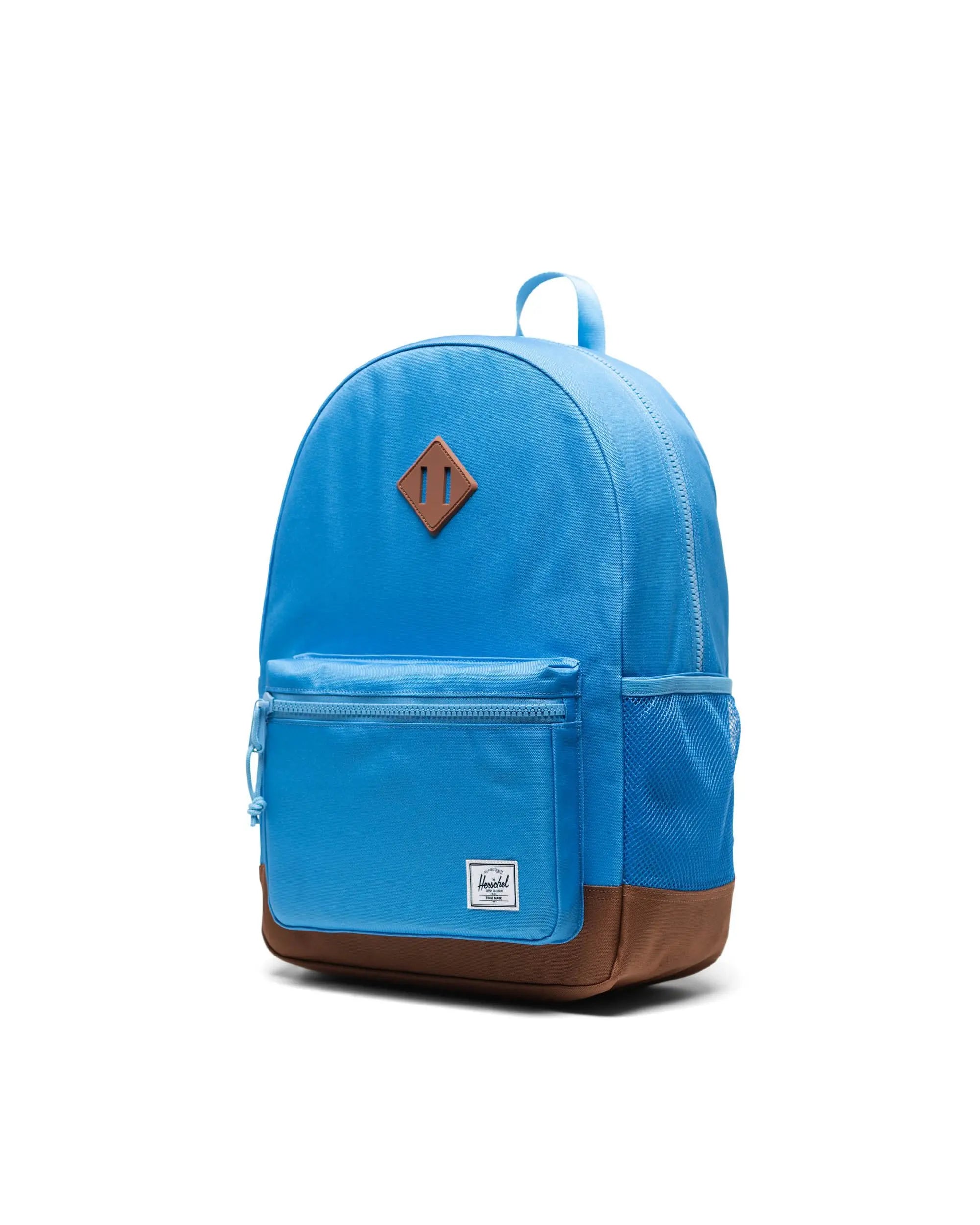 Herschel Heritage Backpack - Youth - Azure Blue/Saddle Brown