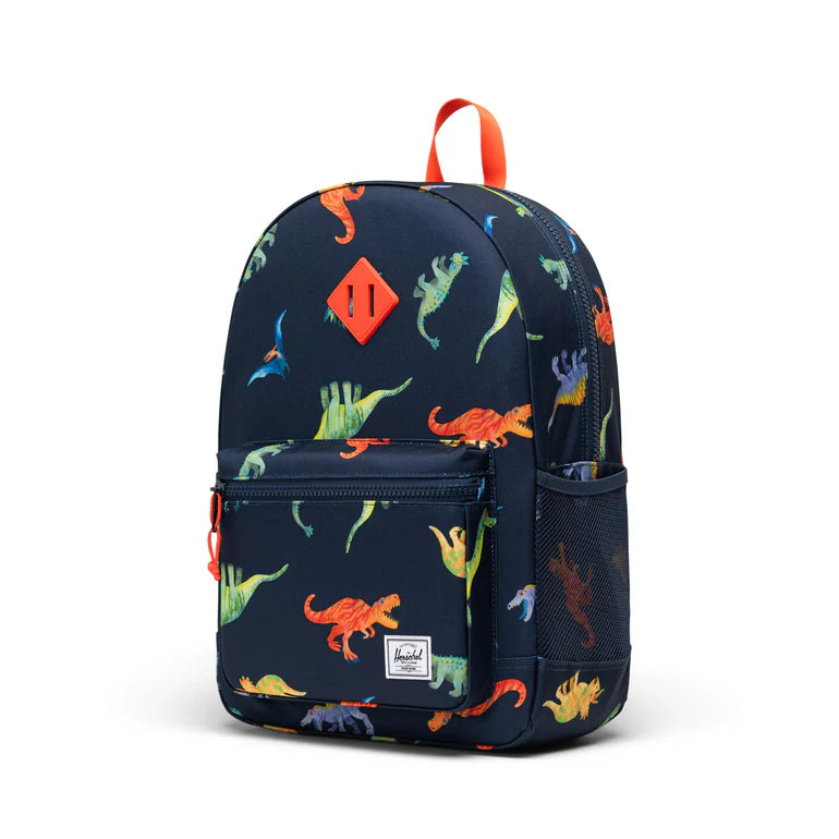 Herschel Heritage Youth Backpack - Watercolour Dinos Darkes