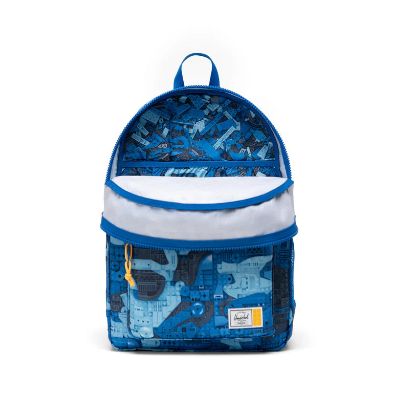 LEGO Herschel Heritage Youth Backpack - Abstract Bricks Blue
