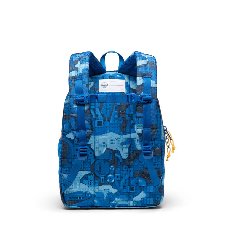 LEGO Herschel Heritage Kids Backpack - Abstract Bricks Blue