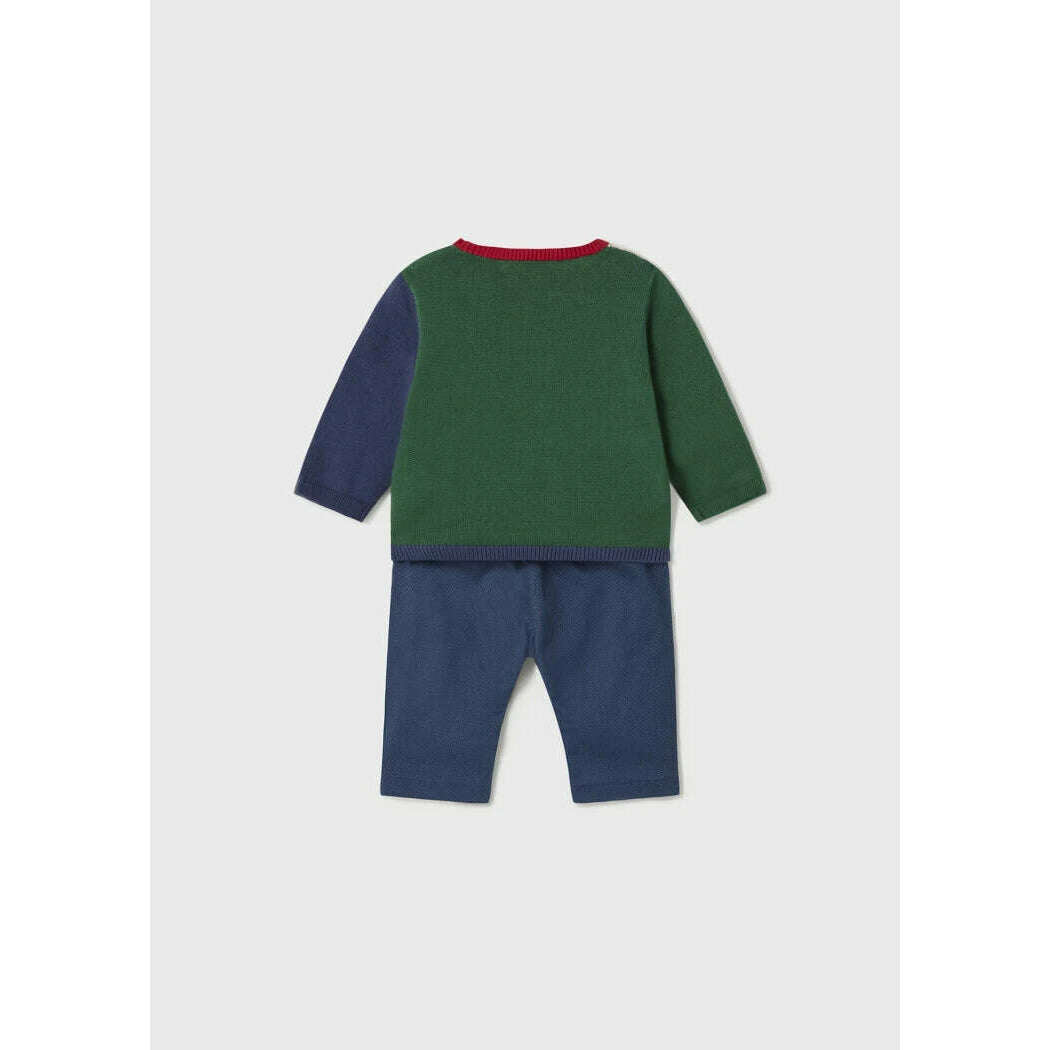 Baby Boy Sweater & Pant Set - Size 2-4M