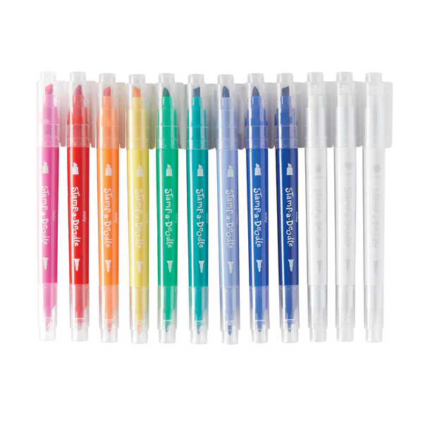 Stamp-A-Doodle Double-Ended Markers