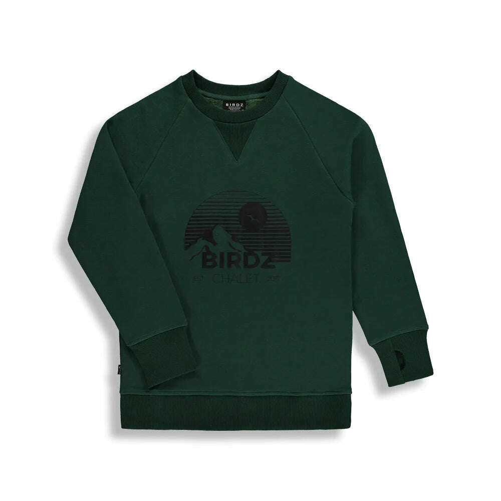 Chalet Sweat Mountain Crewneck - Green - Size 11