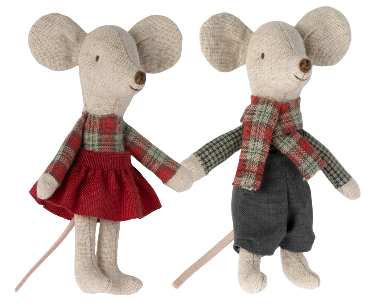 Winter Mice Twins - Brother & Sister