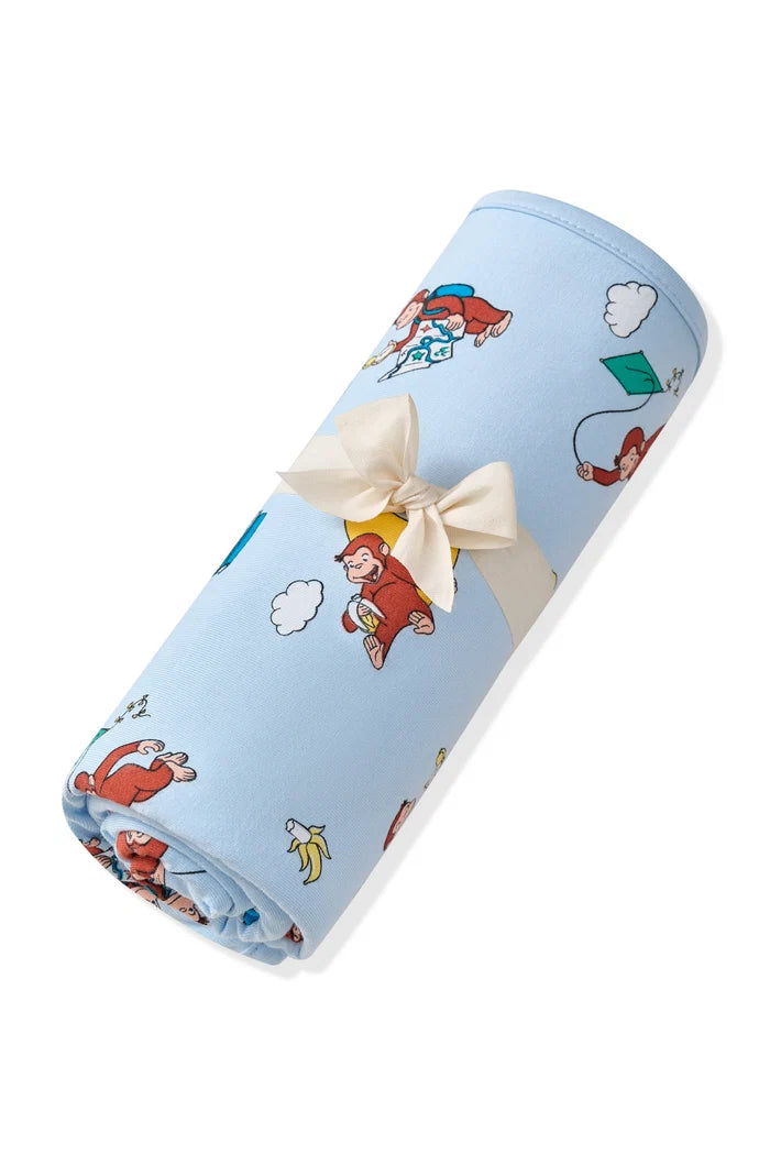 Swaddle Blanket in Curious George