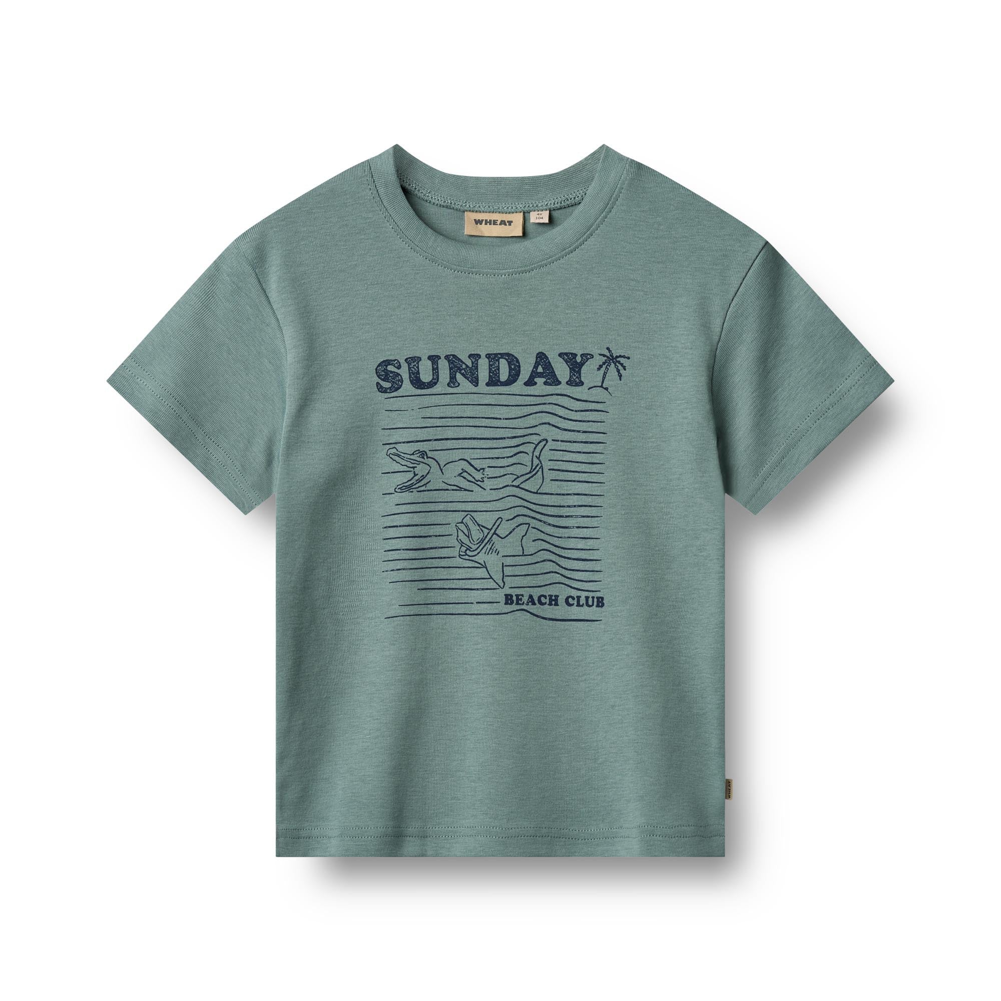 Beach Club Print T-Shirt