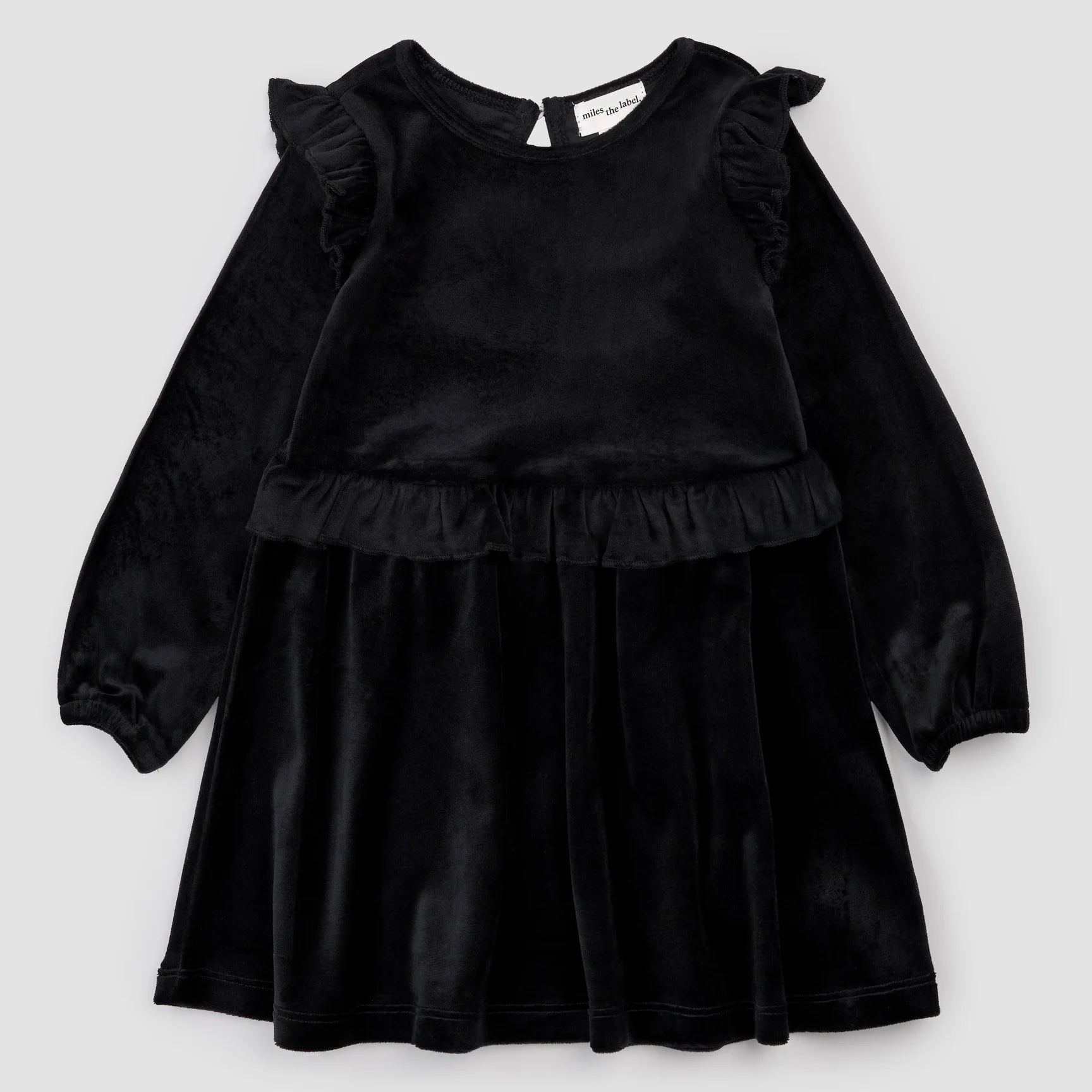 Black Velour Dress