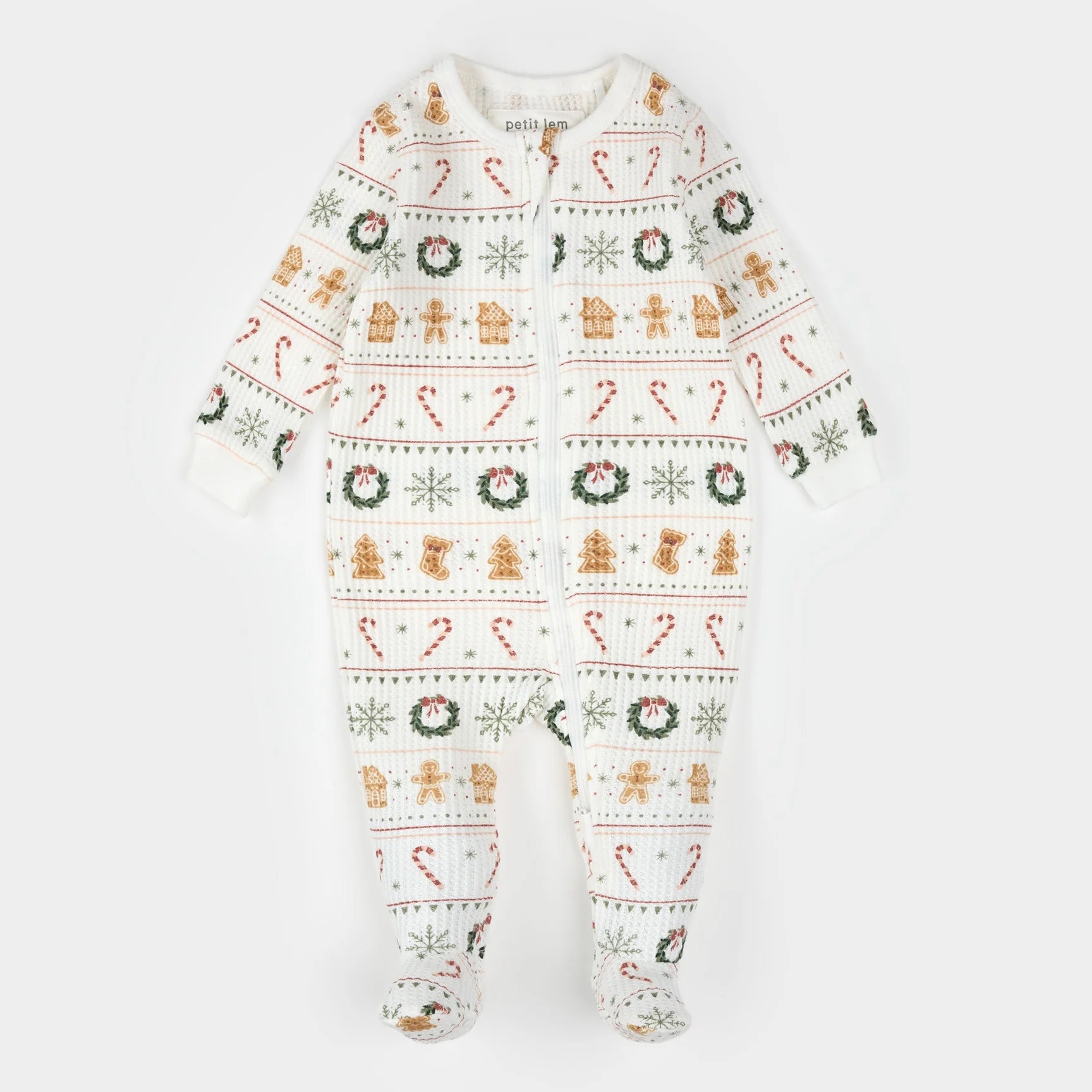 Holiday Treats Fair Isle Print on Thermal Sleeper