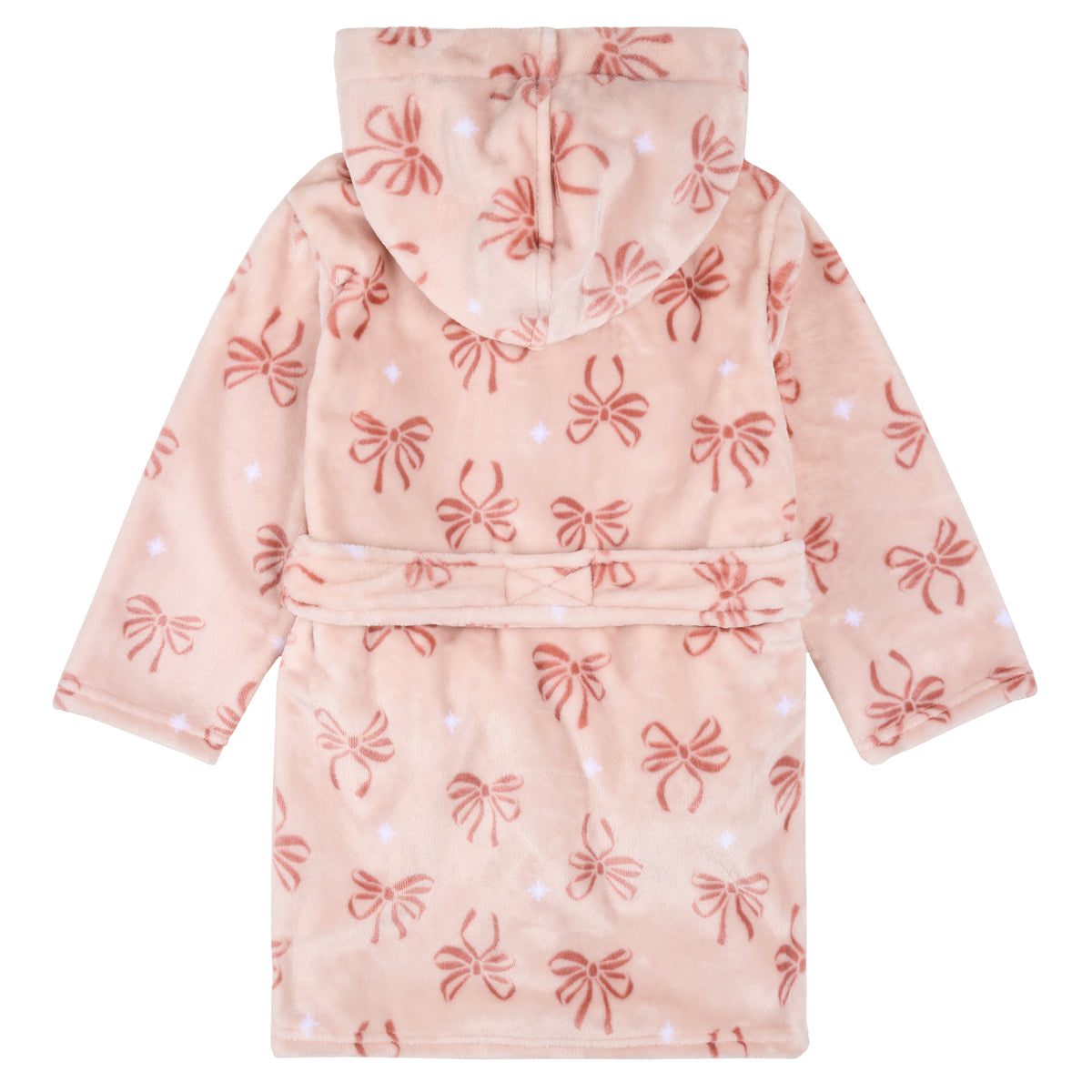 Plush Bow Ribbon Robe