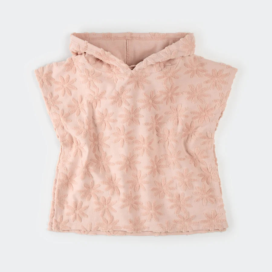 Starfish on Light Pink Beach Poncho