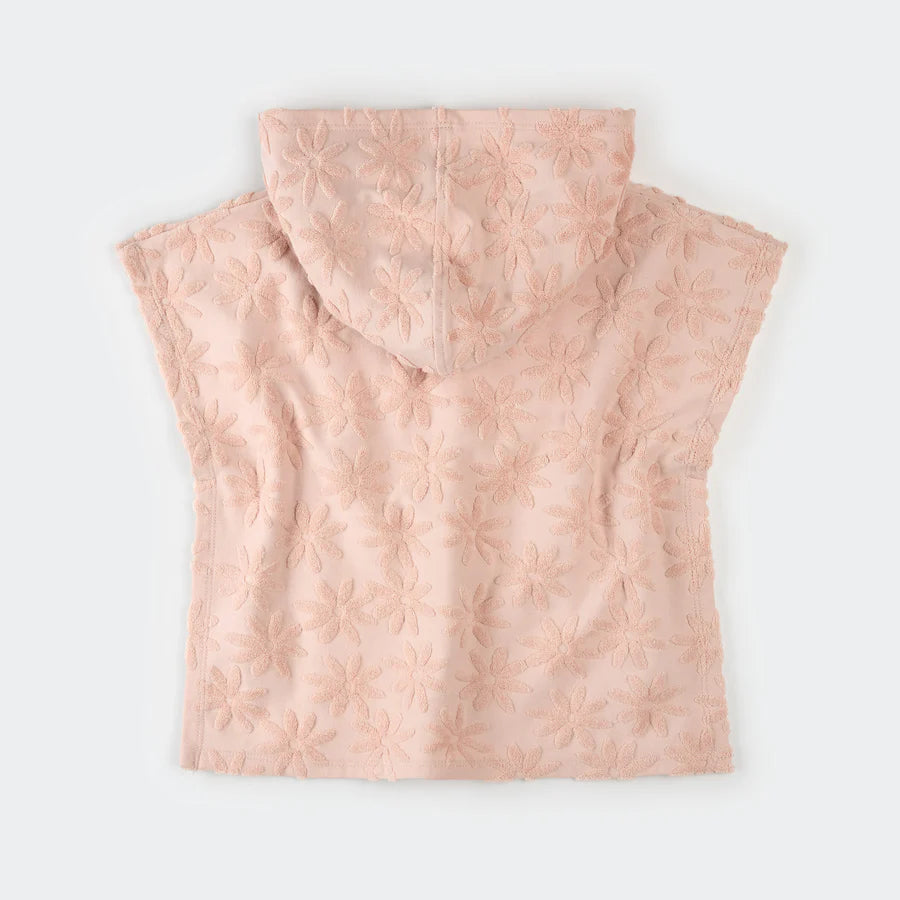Starfish on Light Pink Beach Poncho