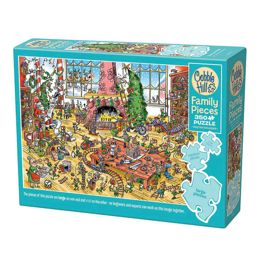 Elves at Work - Family Puzzle