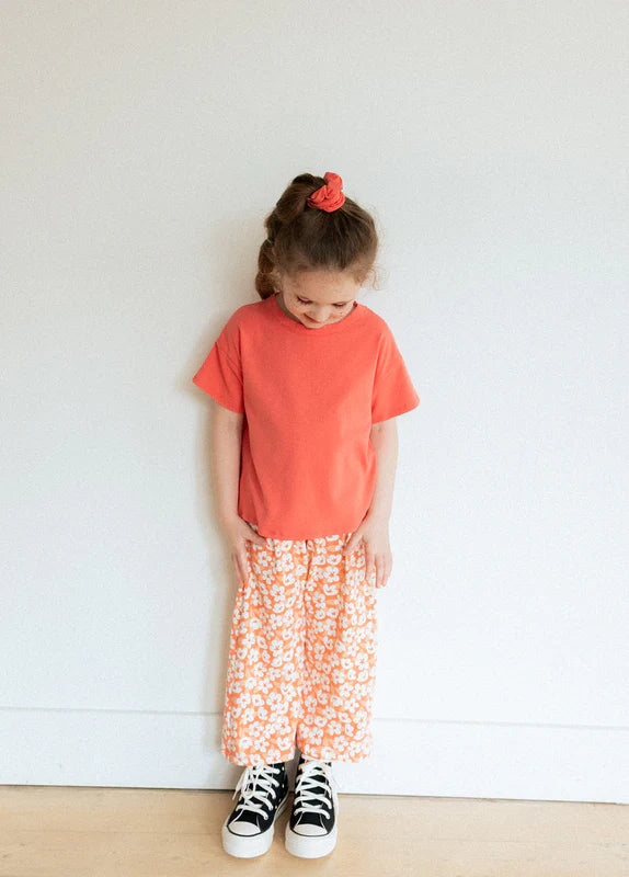 Wide Leg Pant - Sundae Bloom