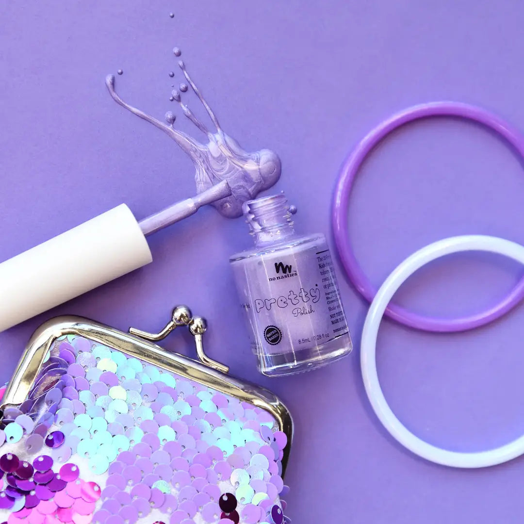 Water-Based Kids Nail Polish - Purple
