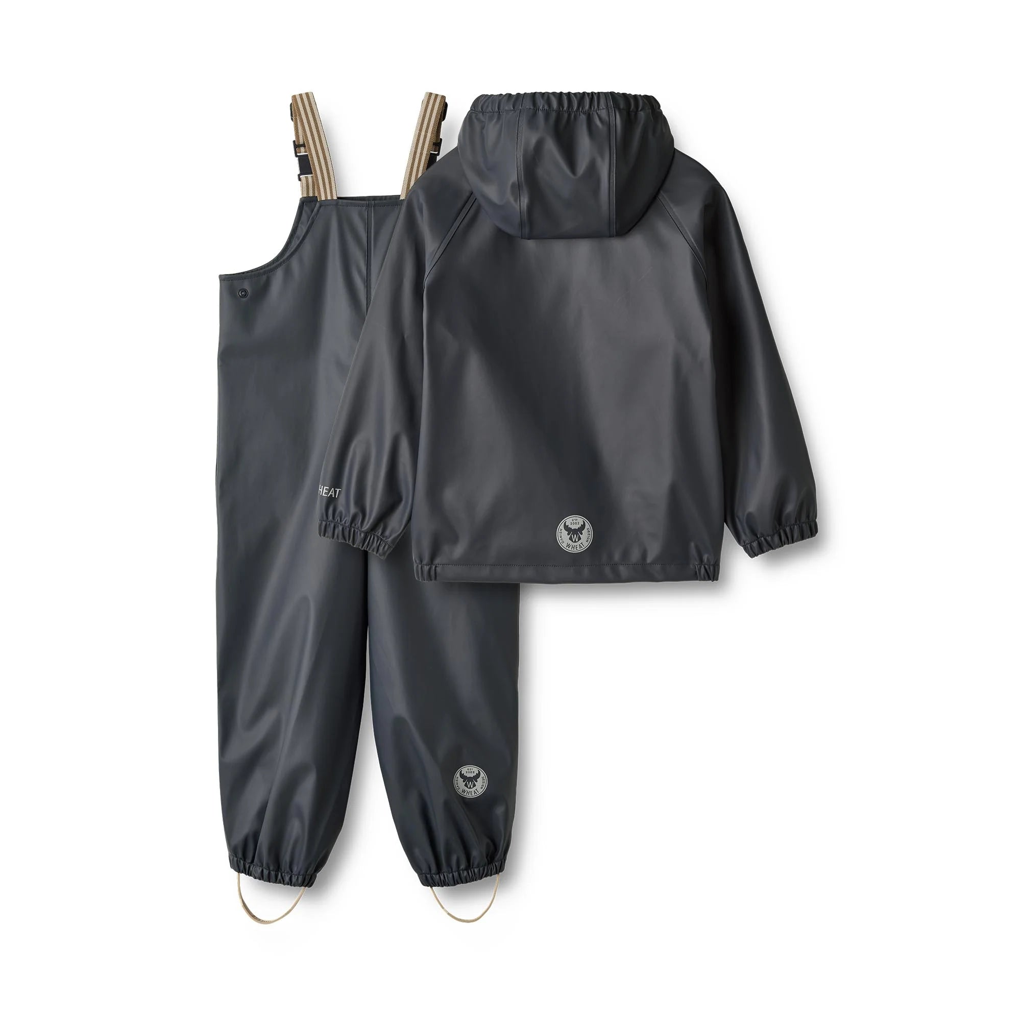 Charlie Overall Rainwear Set - Ink
