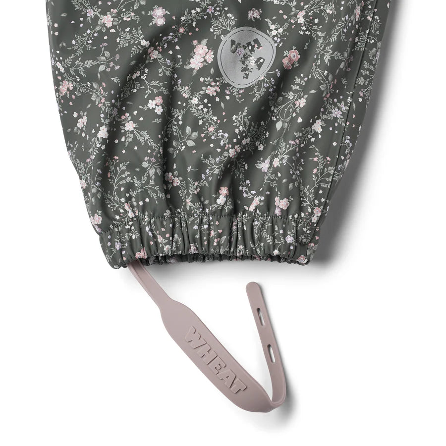 Rainwear Olo Trousers - Forest Lake Checked Flowers
