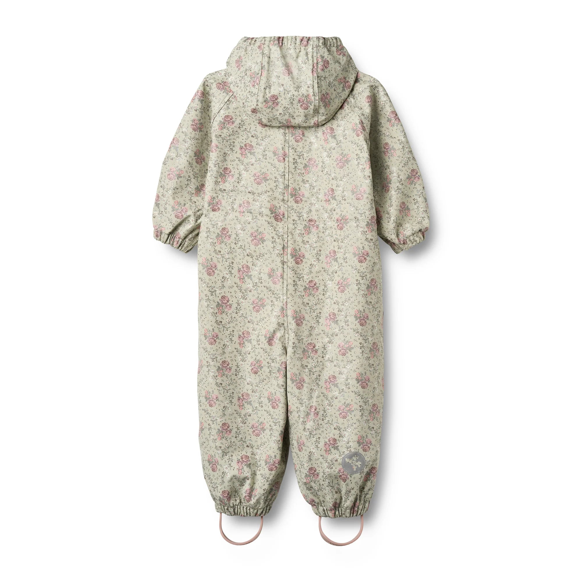 Mika Rainsuit - Pale Green Flowers