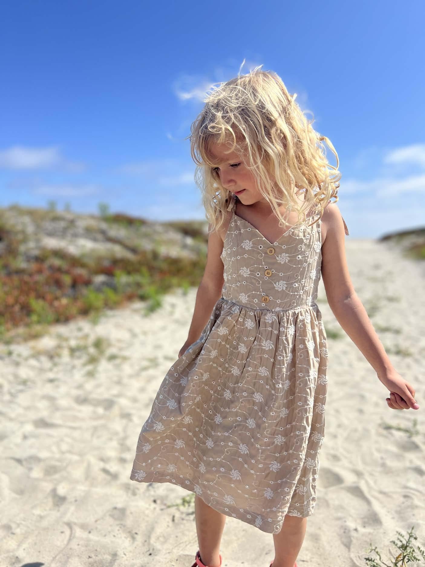 Penny Dress - Tan Dandelion - Size 2