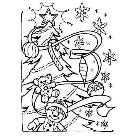 'Twas the Night Before Christmas Colouring Book
