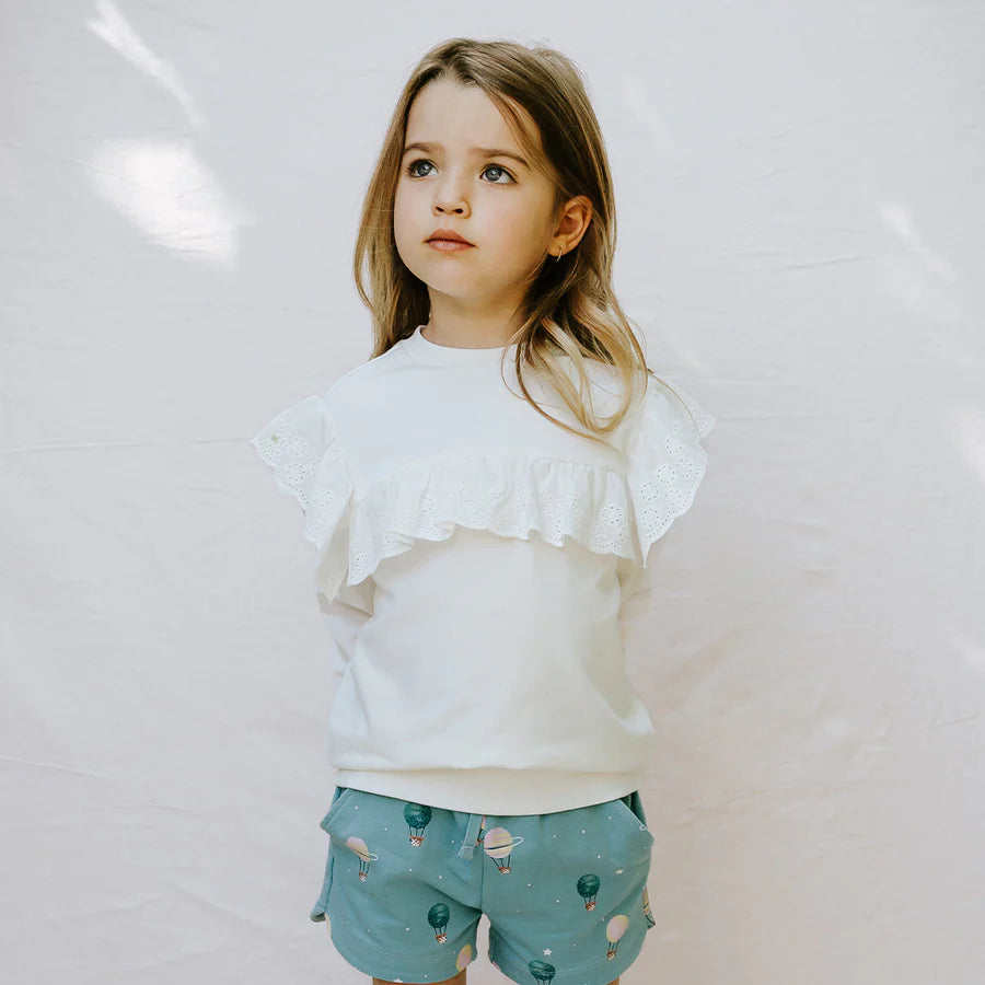Dainty Off-White Top
