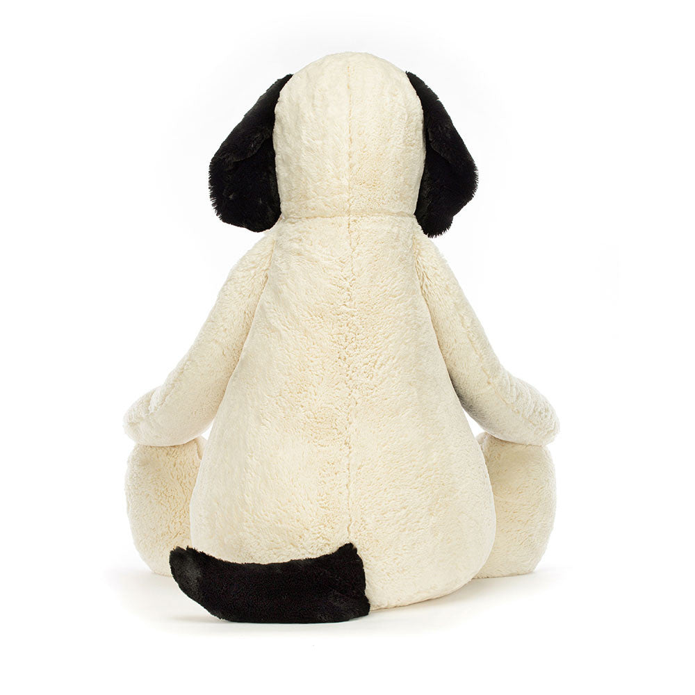 Bashful Rufferty Black & Cream Puppy - Gigantic