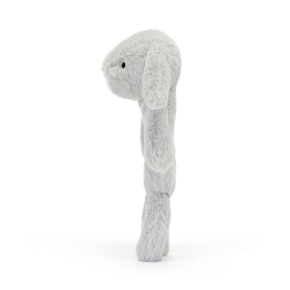 Bashful Bunny Ring Rattle - Grey