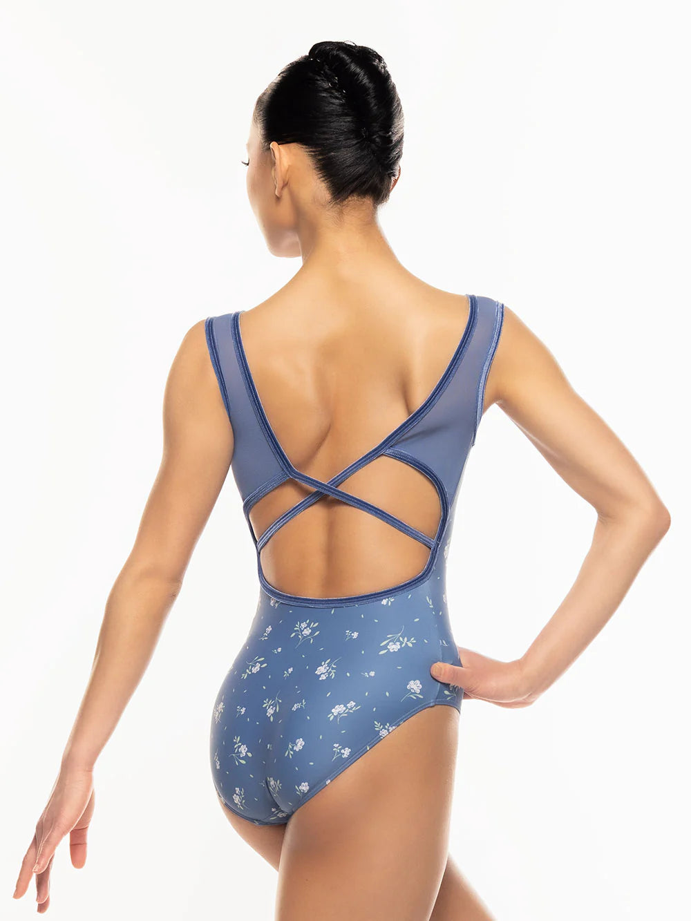 Fabiola Leotard - Baby's Breath Blue