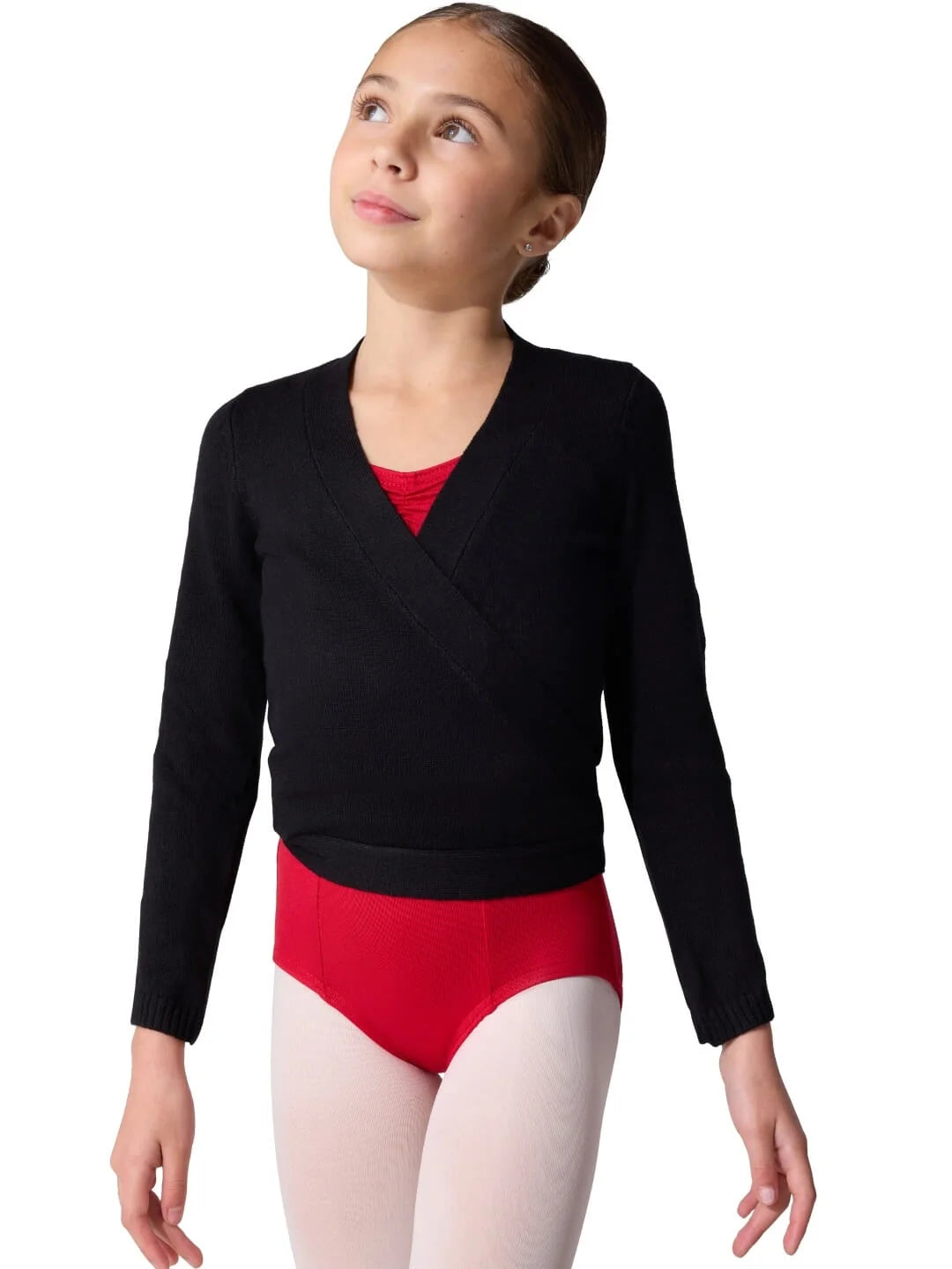 Wrap Sweater - Black