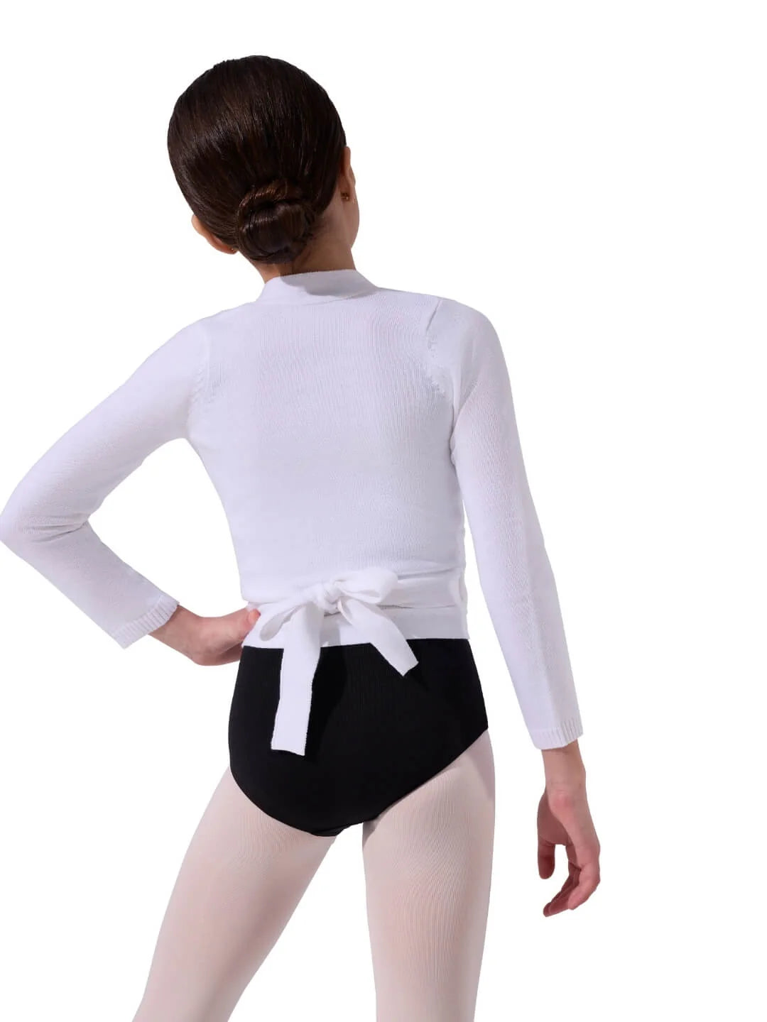 Wrap Sweater - White