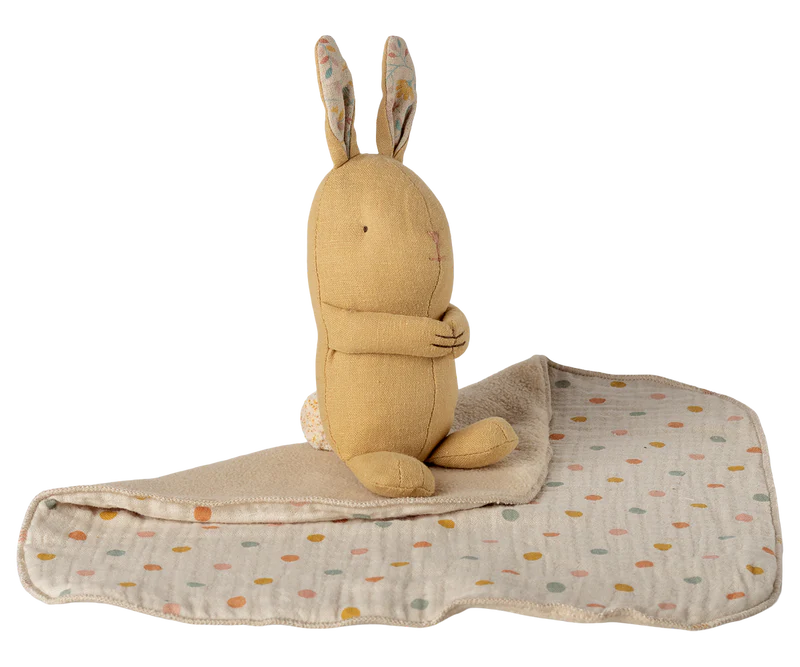 Lullaby friends, Bunny, Mini - Cream yellow