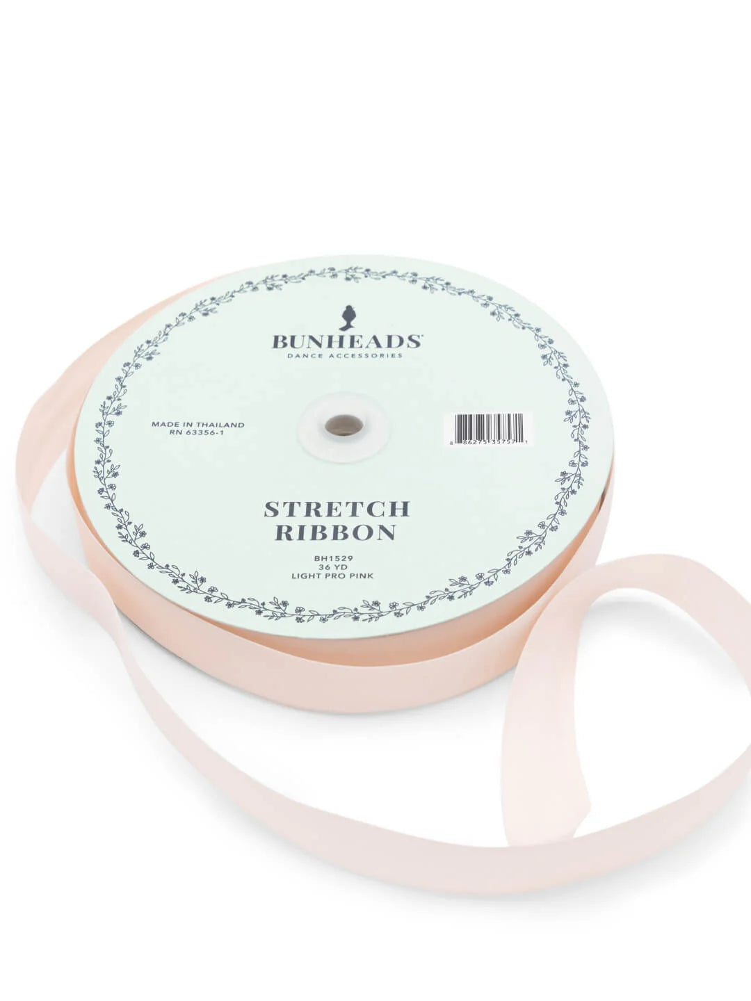 Light Pink Stretch Ribbon Bolt