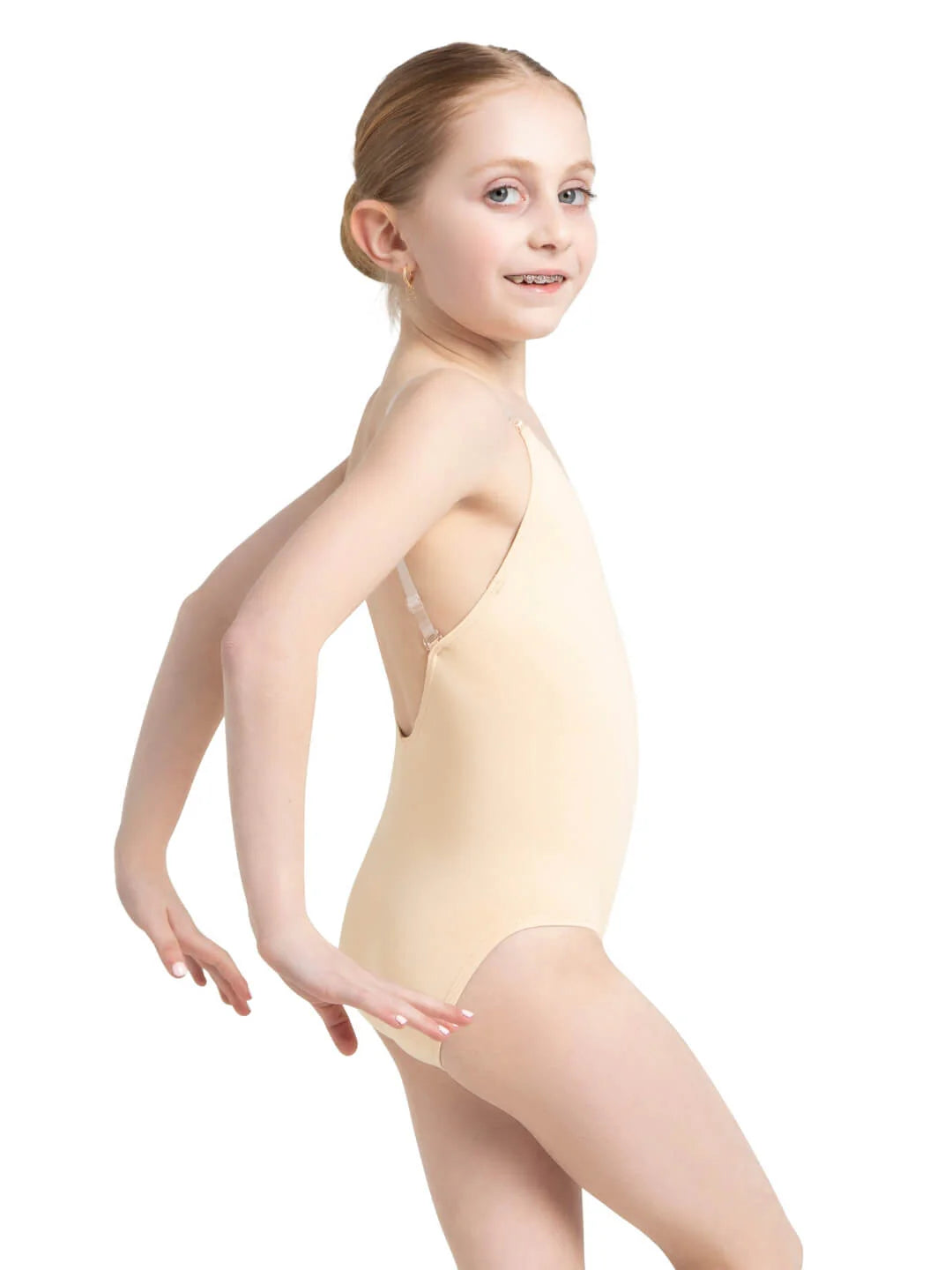 Camisole Leotard with Clear Transition Straps