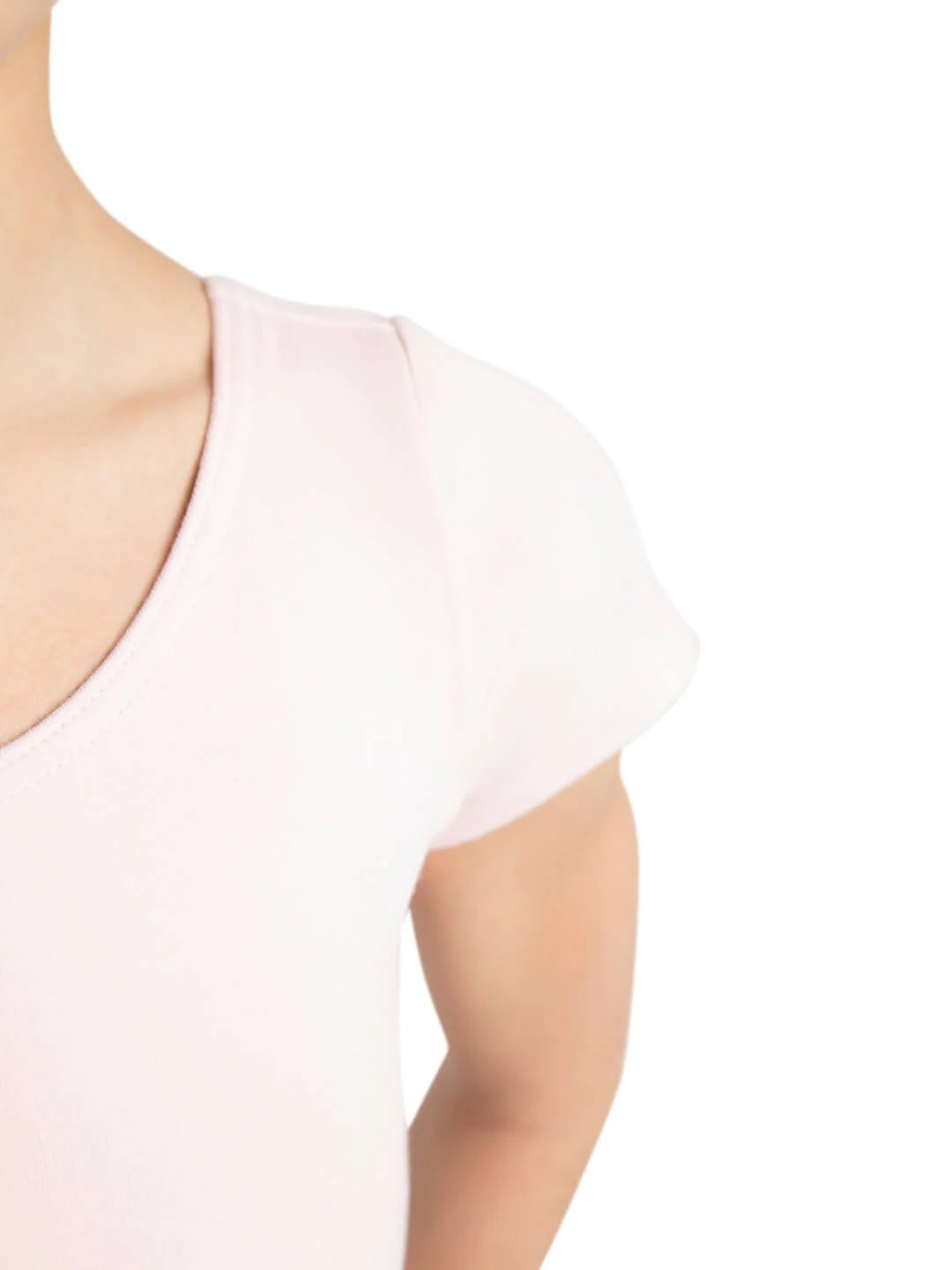 Short Sleeve Leotard - Pink