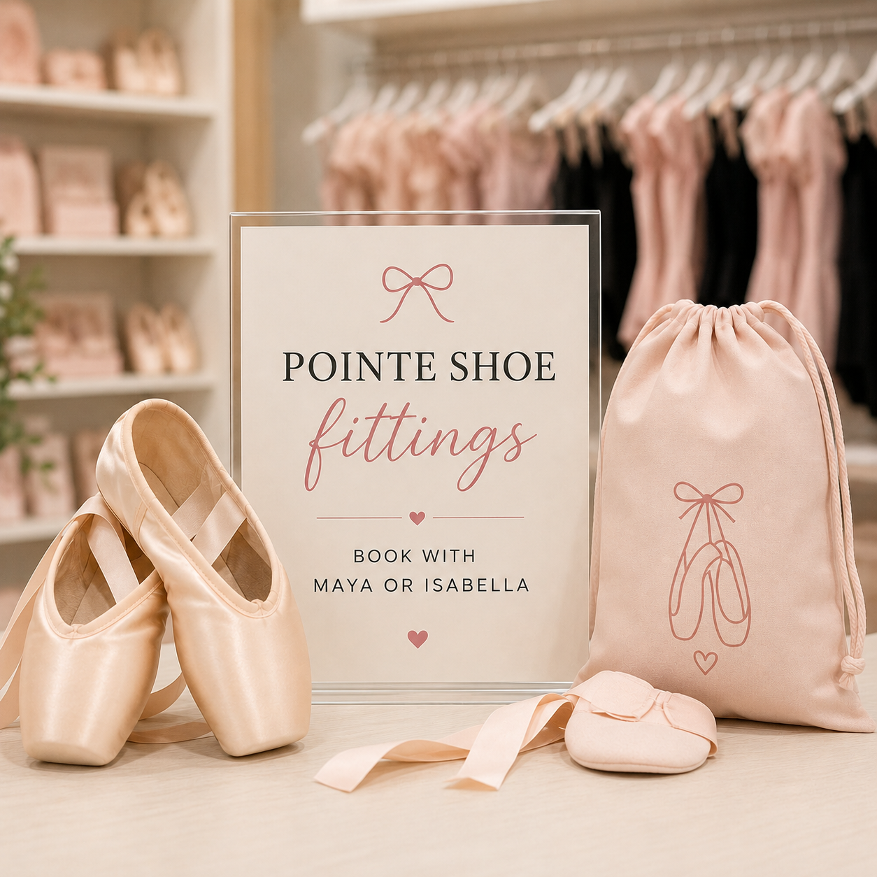 Book a Pointe Shoe Fitting