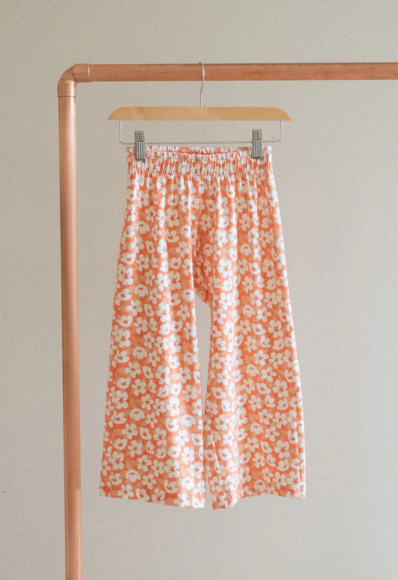 Wide Leg Pant - Sundae Bloom