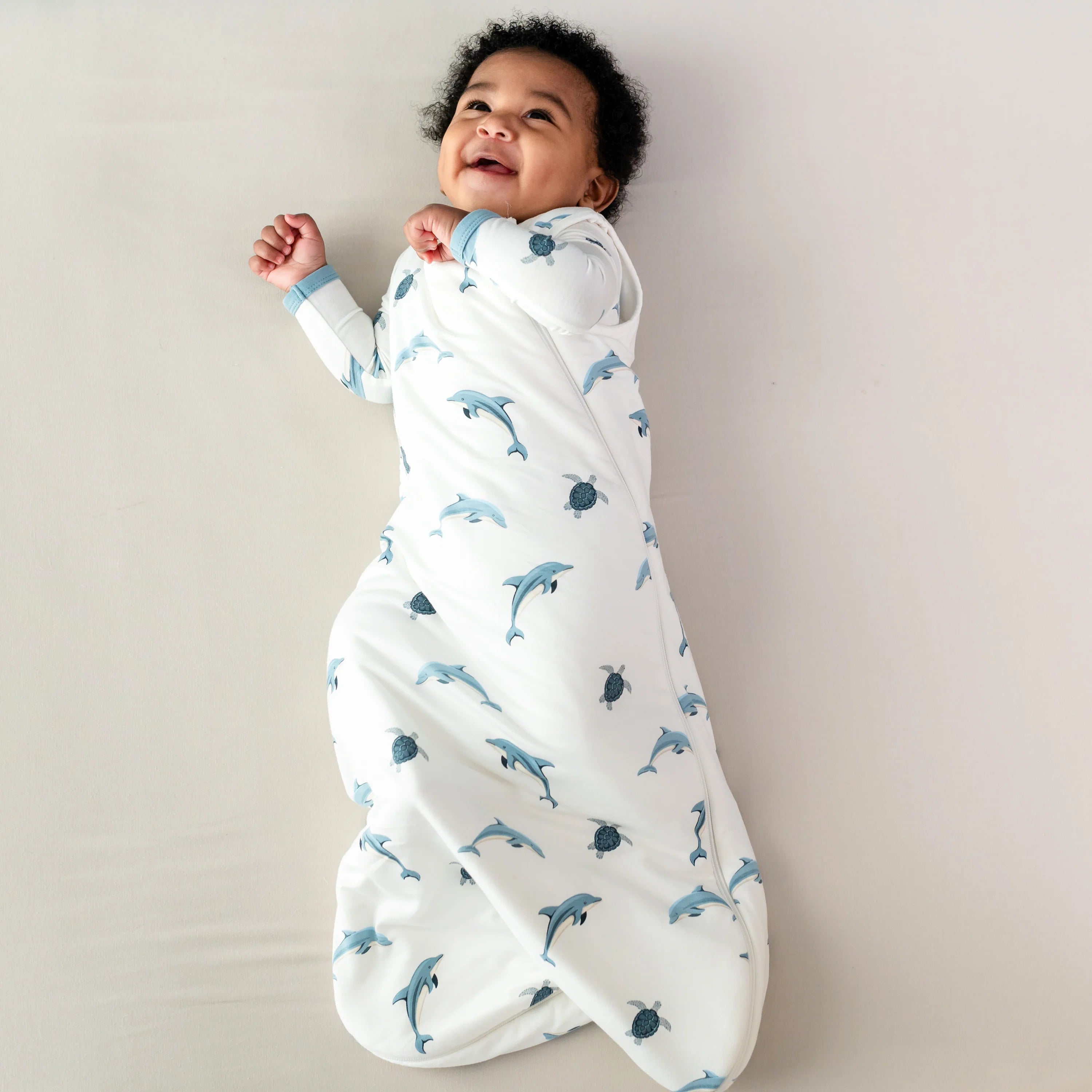 Sleep Bag in Dolphin - 1.0 Tog