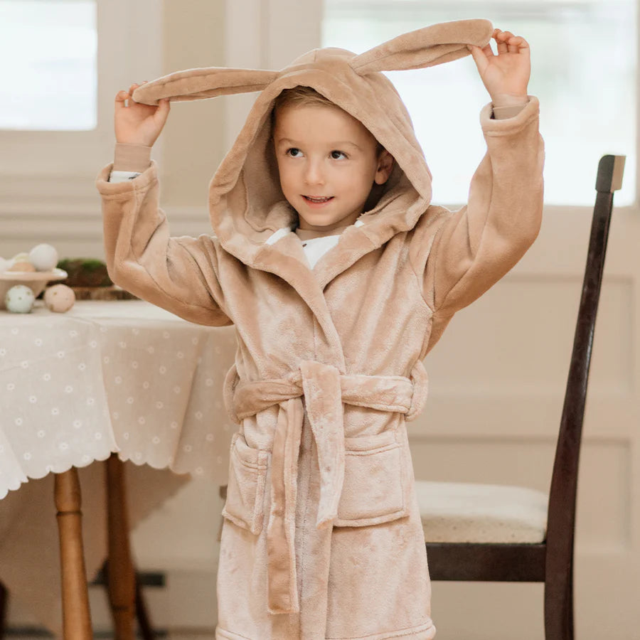 Hooded Bunny Ears Robe