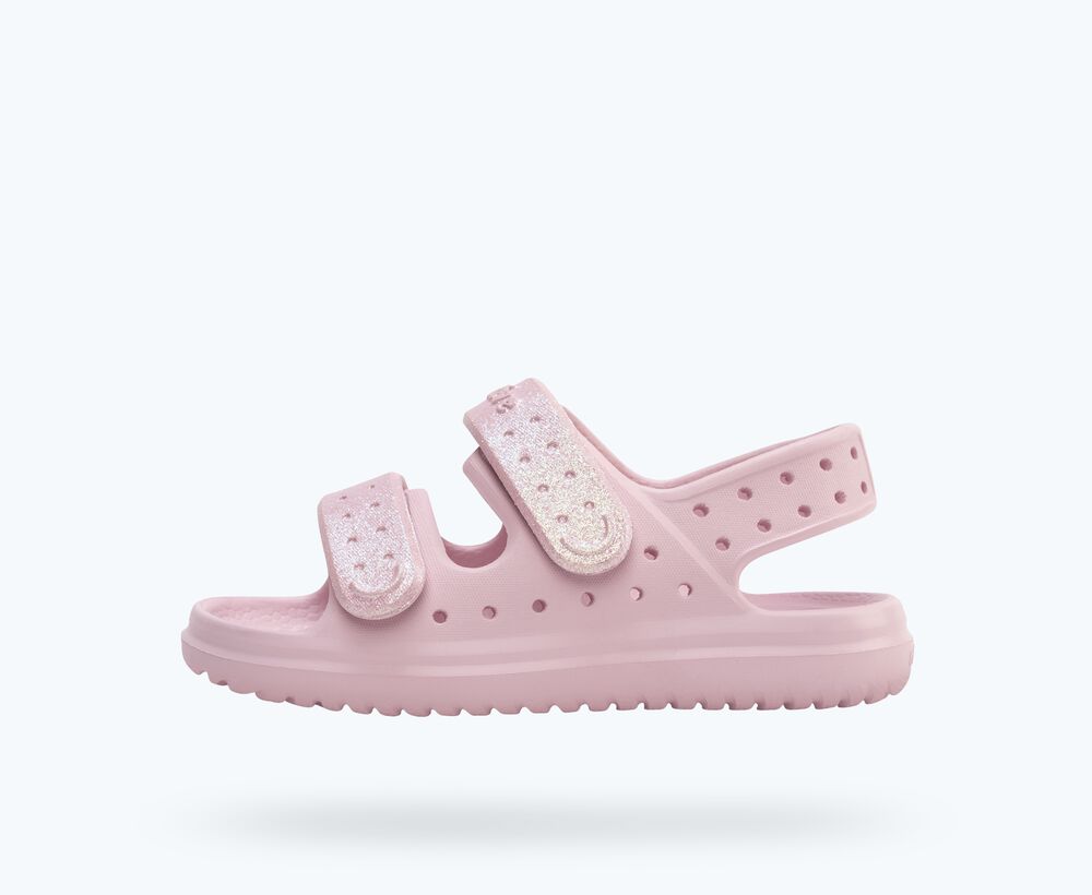 Chase Sandals - Bio Bling Barely Pink
