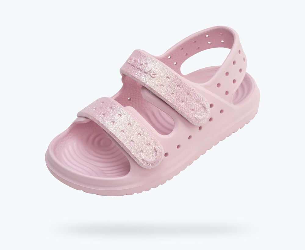 Chase Sandals - Bio Bling Barely Pink