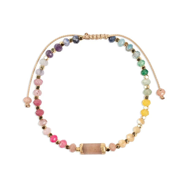 Chakra Glow Bracelet - Creativity/Sacral/Gold