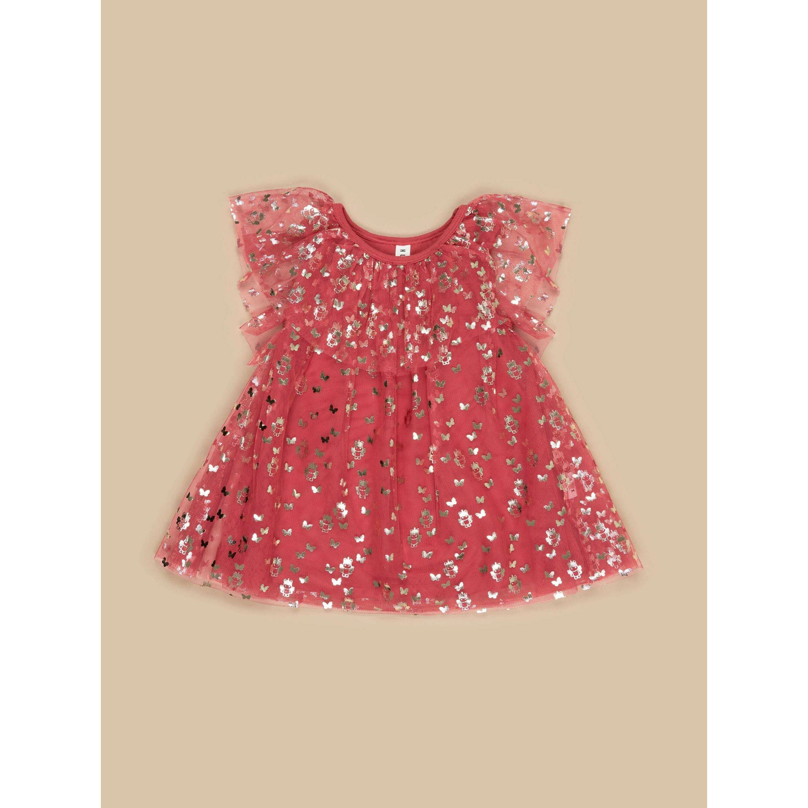 Festive Unicorn Wing Dress - Size 8