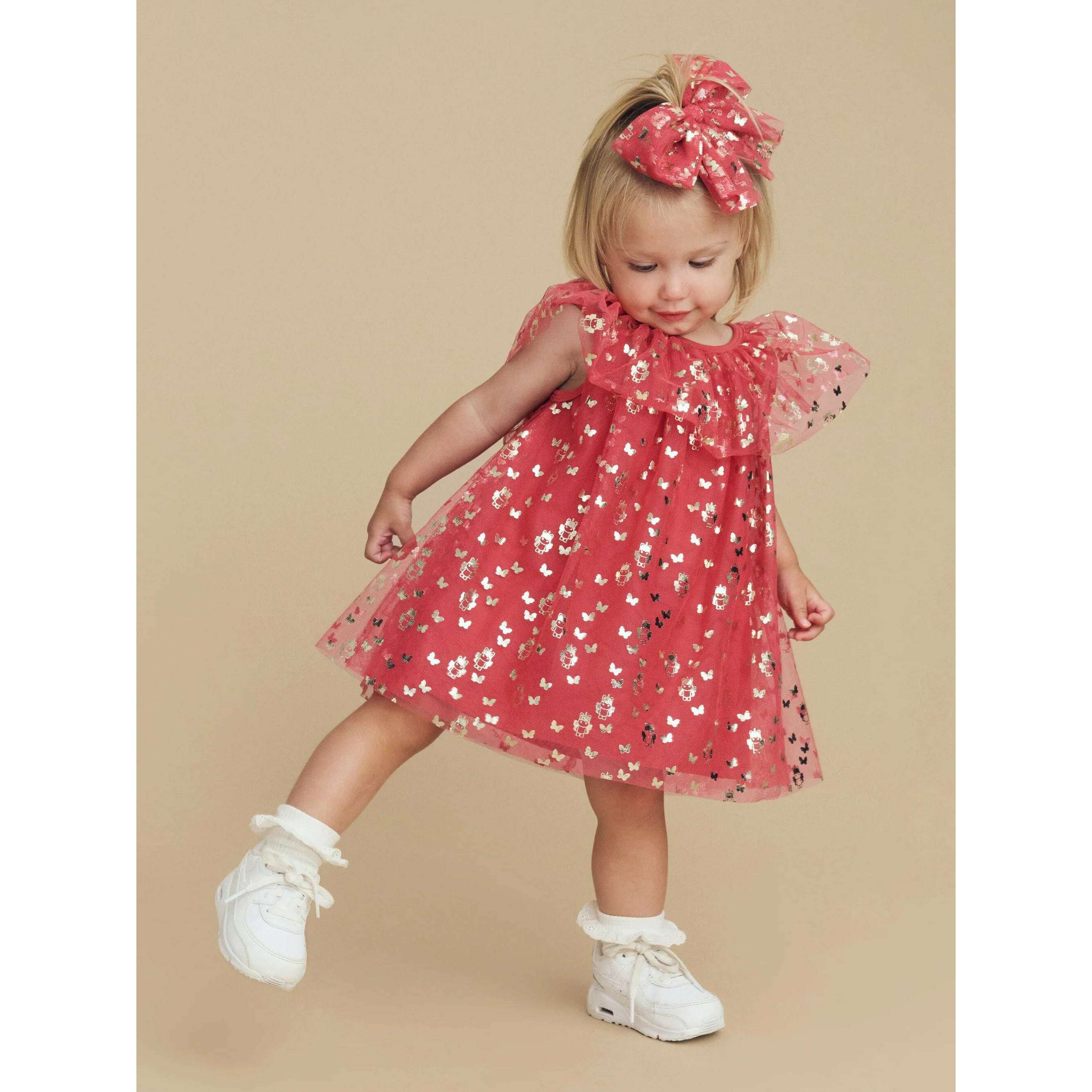 Festive Unicorn Wing Dress - Size 8