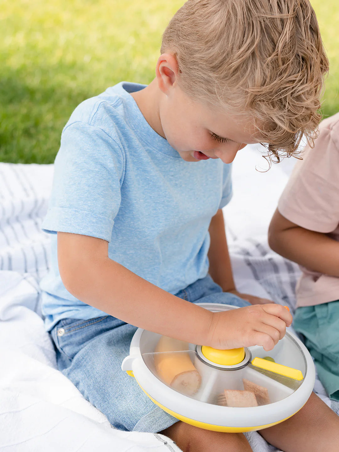 Large Snack Spinner - Teal