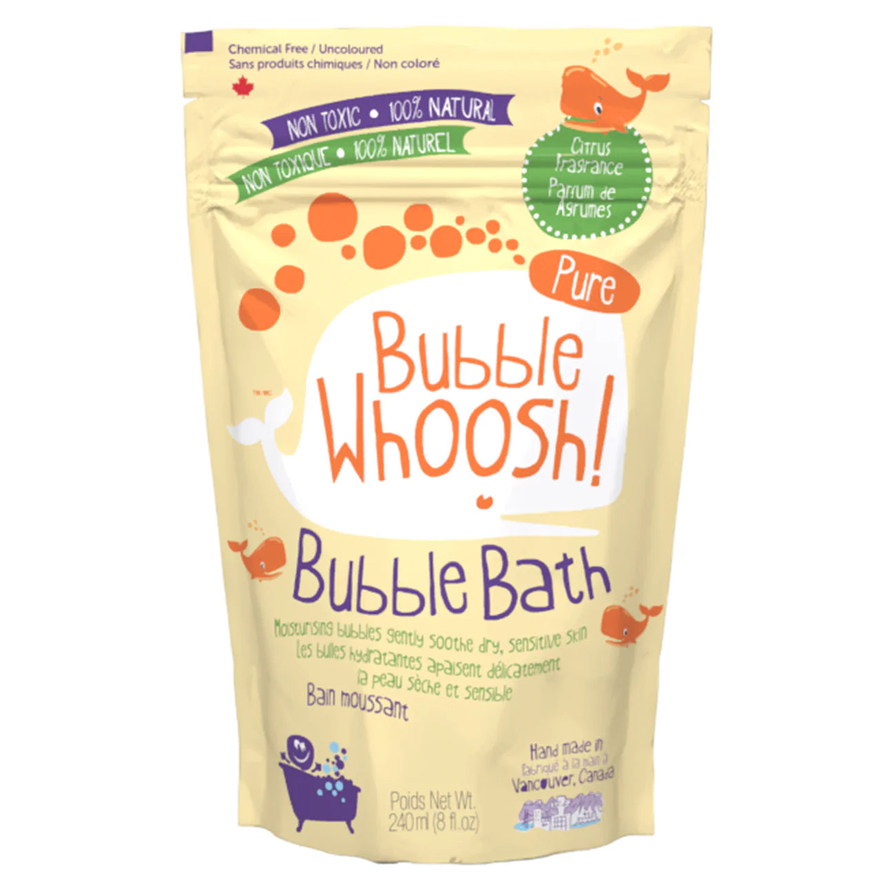 Bubble Whoosh Pure - Citrus